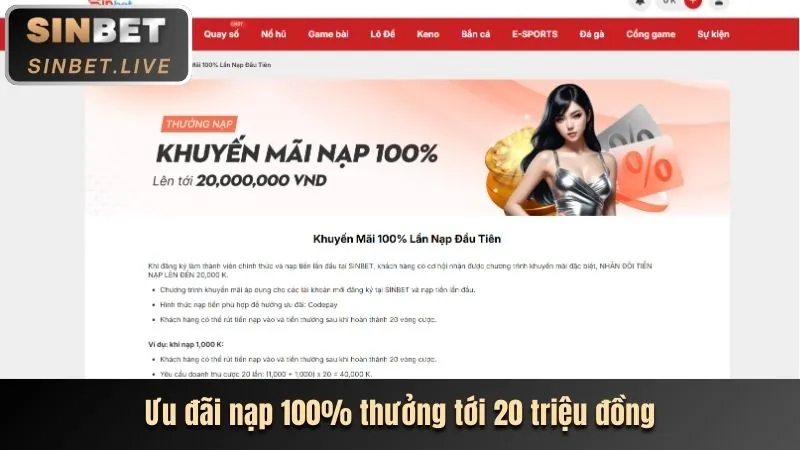 Chương trình hoàn trả cược hấp dẫn từ G666 trang chủ